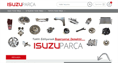Desktop Screenshot of isuzuparca.com
